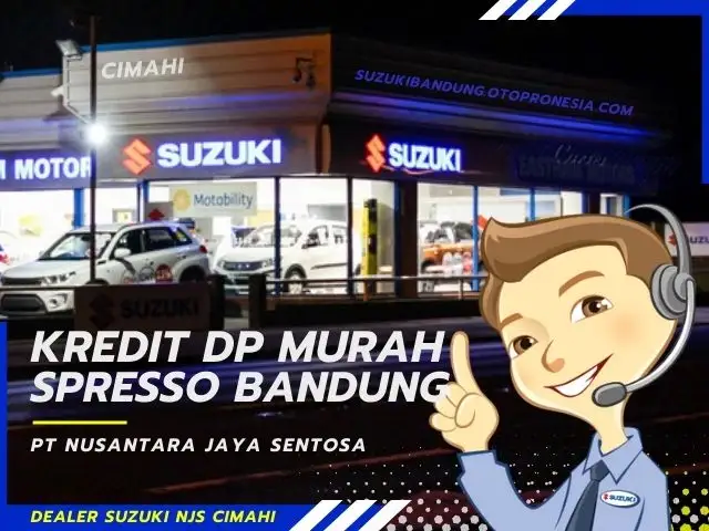 Kredit murah S-Presso DP-10% Cimahi Suzuki Finance Bandung